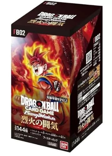 Dragon Ball SUPER Card Game - Fusion World: Blazing Aura - Display - [ FB-02 ] - JAPANISCH + Heartforcards® Versandschutz von HEART FOR CARDS