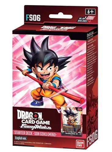 Dragon Super Card Game - Fusion World FS06 Starter Deck Son Goku (Mini) + Heartforcards® Versandschutz von HEART FOR CARDS