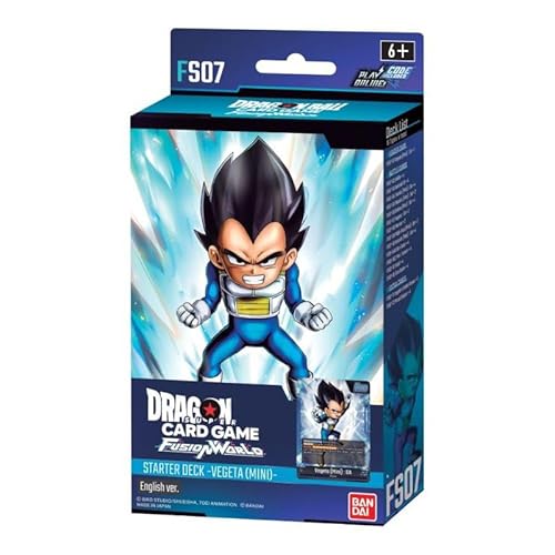 Dragon Super Card Game - Fusion World FS07 Starter Deck Vegeta (Mini) + Heartforcards® Versandschutz von HEART FOR CARDS