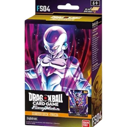 Dragonball Fusion World - Starter Deck - Englisch - direkt spielbereites Deck + Heartforcards® Versandschutz (Freezer (FS-04)) von HEART FOR CARDS