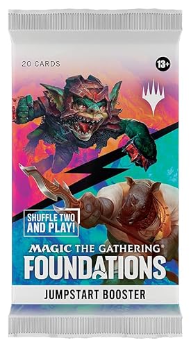 Foundations Jumpstart Booster ENGLISCH – Magic: The Gathering | 20 Karten + Heartforcards® Versandschutz von HEART FOR CARDS