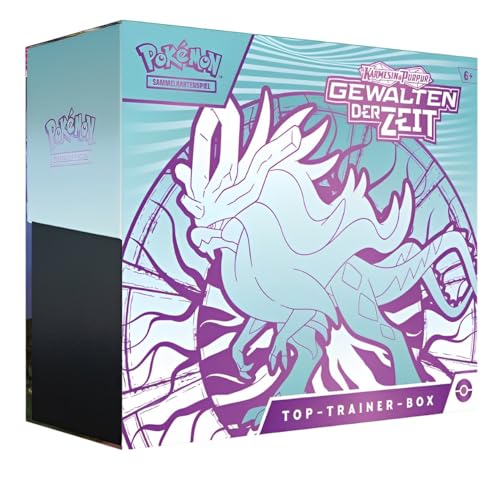 Gewalten der Zeit - Top Trainer Box Windewoge - Deutsch - mit 9 Boostern und vielem mehr + Heartforcards® Versandschutz (Windewoge) von HEART FOR CARDS