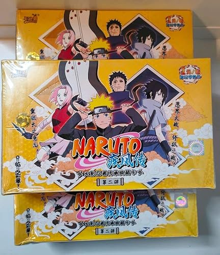 HEARTFORCARDS Naruto Kayou Karten - Tier 1 Wave 2 - Original Naruto Shippuden Display Booster Box - Chinesisch - original Lizenziert + Heartforcards Versandschutz von HEART FOR CARDS