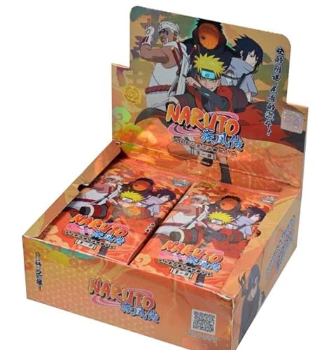 HEARTFORCARDS Naruto Kayou Karten - Tier 2 Wave 1 - Original Naruto Shippuden Display Booster Box - Chinesisch - original Lizenziert + Heartforcards Versandschutz von HEART FOR CARDS