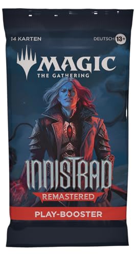 Innistrad Remastered – Play Booster | DEUTSCH| Magic: The Gathering | Legendäre Reprints aus Allen Innistrad-Sets | Mit Heartforcards® Versandschutz von HEART FOR CARDS