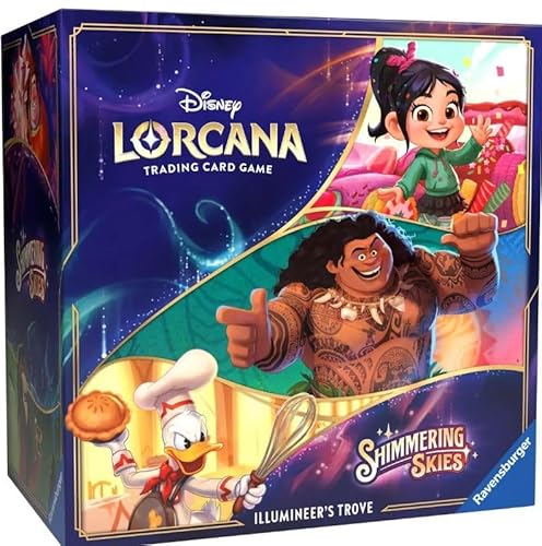 Lorcana Chapter 5: Shimmering Skies Illumineer’s Trove - 8 Booster Packs - ENGLISCH + Heartforcards® Versandschutz von HEART FOR CARDS