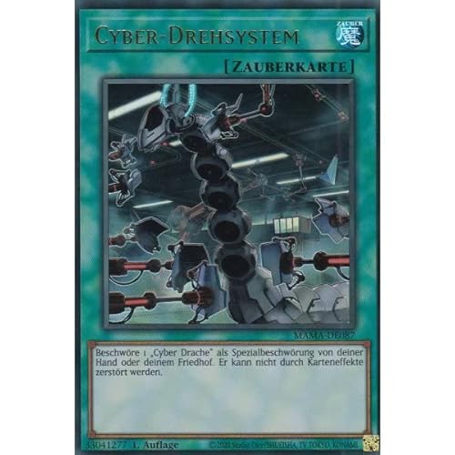 MAMA-DE087 - Cyber-Drehsystem - Ultra Rare - Deutsch - Magnificent Mavens + Heartforcards ® Toploader von HEART FOR CARDS