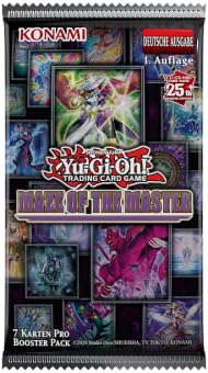 Maze of The Master 1x Booster Packs | Deutsche Version | Yu-Gi-Oh! TCG | + Heartforcards® Versandschutz von HEART FOR CARDS