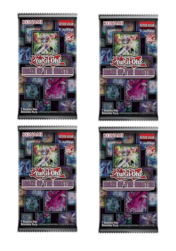 Maze of The Master 4X Booster Packs | Deutsche Version | Yu-Gi-Oh! TCG | + Heartforcards® Versandschutz von HEART FOR CARDS