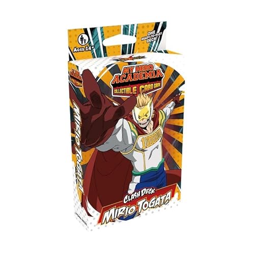 My Hero Academia - Collectible Card Game Series 5 - Undaunted Raid Clash Deck - Englisch + HeartForCards Versandschutz (Mirio Togata) von HEART FOR CARDS