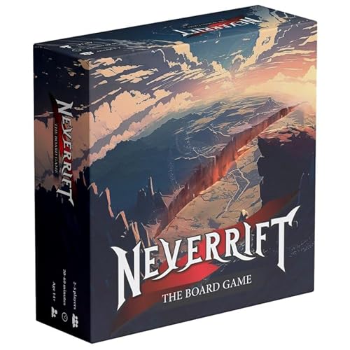 Neverrift TCG: Starter Kit - The Board Game (EN) | 5 Pre-Built Decks + 4 Game Boards + 100 Tokens | + Heartforcards® Versandschutz von HEART FOR CARDS