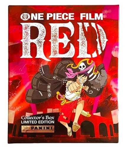 ONE PlECE Film RED | Englisch | Collector's Box Limited Edition | Trading Cards + Heartforcards® Versandschutz von HEART FOR CARDS