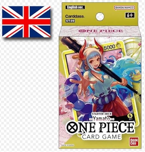 One Piece Card Game - Starter Deck - Englisch + Heartforcards® Versandschutz (Yamato - ST09) von HEART FOR CARDS