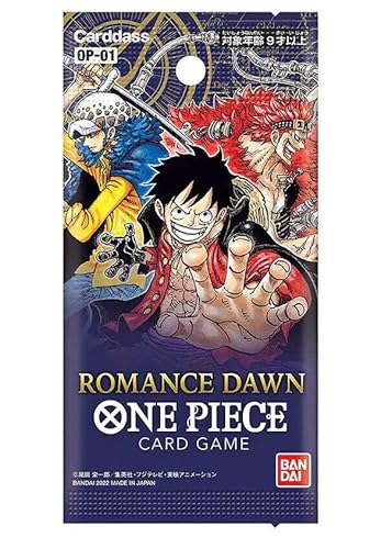 One Piece - Romance Dawn - 1 Booster - Japanisch + Heartforcards® Versandschutz von HEART FOR CARDS