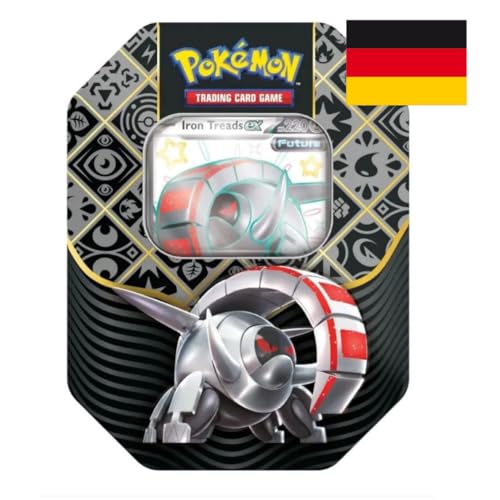 Paldeas Schicksale 4.5 - Tin Box - mit 4 brandneuen Boostern und vielem mehr - DEUTSCH + Heartforcards® Versandschutz (Eisenrad Ex) von HEART FOR CARDS