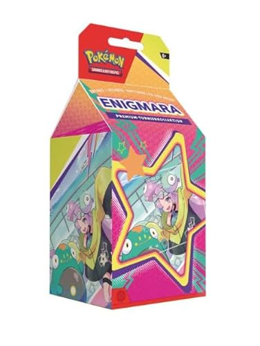 Pokeman Enigmara - Premium Turnierkollektion - DEUTSCH + Heartforcards® Versandschutz von HEART FOR CARDS