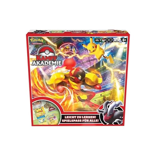 Pokémon Kampf Akademie 2024-3 komplette Decks mit jeweils 60 Karten und vieles mehr - der perfekte Spielstart - DEUTSCH + Heartforcards® Versandschutz von HEART FOR CARDS