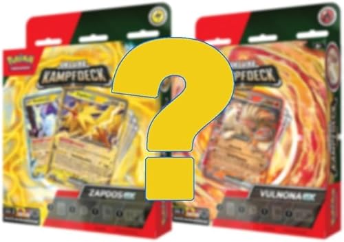 Pokemon Special Mystery Set - 1 zufälliges Pokemon Battle Deck - DEUTSCH + Heartforcards® Versandschutz von HEART FOR CARDS