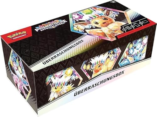 Pokémon TCG Karmesin & Purpur 8.5 | Prismatische Entwicklungen Überraschungsbox | Deutsch | Mit Heartforcards® Versandschutz von HEART FOR CARDS