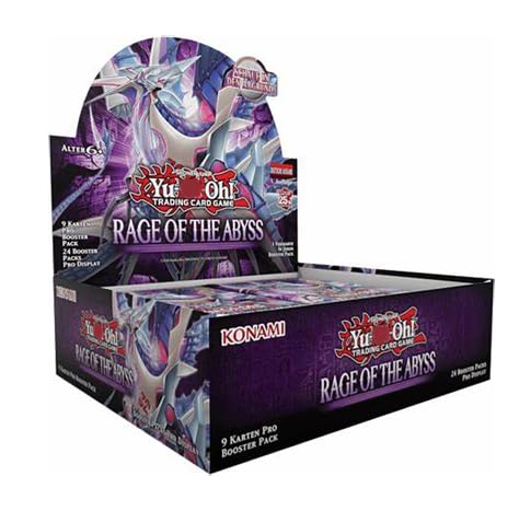 Rage of The Abyss Display ENGLISCH | 24 Booster a 5 Karten + Heartforcards® Versandschutz von HEART FOR CARDS