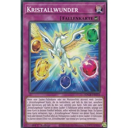 SDCB-DE033 - Kristallwunder- Deutsch - Structure Deck: Legend of The Crystal Beasts + Heartforcards ® Toploader von HEART FOR CARDS