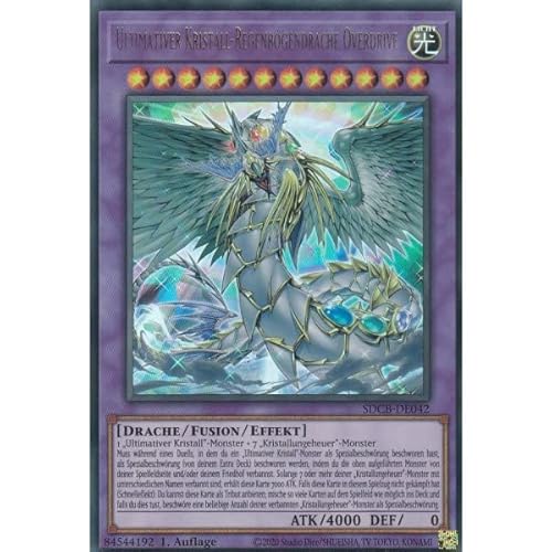 Yugioh Karten Crystal Beast Regenbogen Überdrache von HEART FOR CARDS