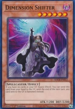 SDCB-EN012 - Dimension Shifter - English - Structure Deck: Legend of The Crystal Beasts + Heartforcards ® Toploader von HEART FOR CARDS