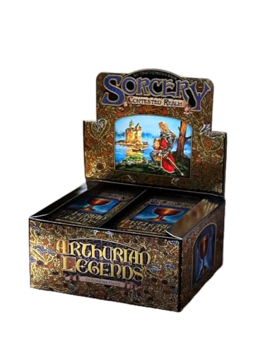 Sorcery TCG: Contested Realm - Arthurian Legends Booster Display (24 Packs) ENGLISCH + Heartforcards® Versandschutz von HEART FOR CARDS