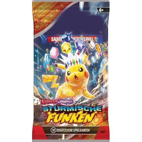 Stürmische Funken Booster | 1x Booster Pack DEUTSCH + Heartforcards® Versandschutz von HEART FOR CARDS