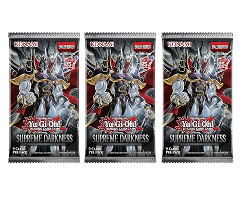 Supreme Darkness 3X Booster Pack DEUTSCH | 1st Edition | 9 Karten pro Pack + Heartforcards® Versandschutz von HEART FOR CARDS