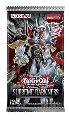 Supreme Darkness Booster Pack DEUTSCH | 1st Edition | 9 Karten pro Pack + Heartforcards® Versandschutz von HEART FOR CARDS