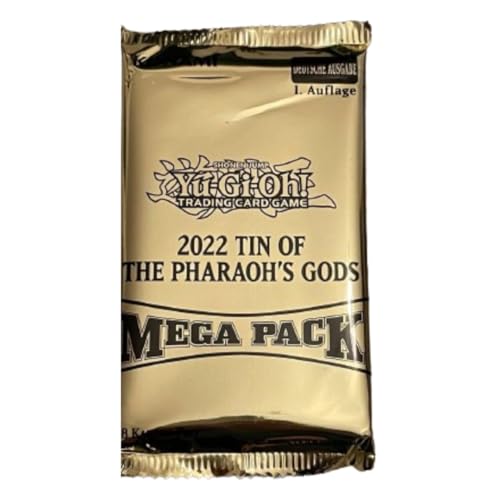 Yu-Gi-Oh! TCG - Special Booster - 2022: Tin of The Pharaoh's Gods - 1 Booster a 9 Karten - DEUTSCH + Heartforcards® Versandschutz von HEART FOR CARDS