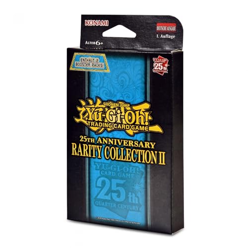 Yu-Gi-Oh! TCG - Special Booster - 25th Anniversary Rarity Collection II 2-Pack TUCKBOX - mit 2 Booster a 9 Karten - DEUTSCH + Heartforcards® Versandschutz von HEART FOR CARDS