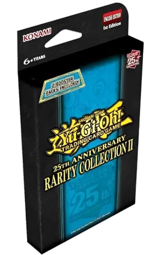 Yu-Gi-Oh! TCG - Special Booster - 25th Anniversary Rarity Collection II 2-Pack TUCKBOX - mit 2 Booster a 9 Karten - ENGLISCH + Heartforcards® Versandschutz von HEART FOR CARDS