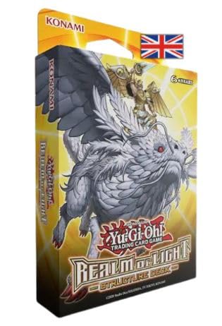 Yu-Gi-Oh! TCG Structure Deck: Realm of Light - Reprint - ENGLISCH + Heartforcards® Versandschutz von HEART FOR CARDS