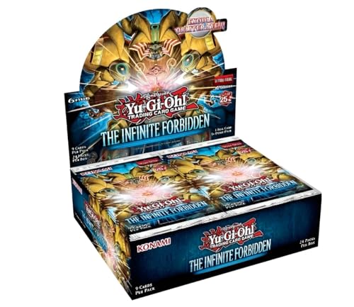 Yu-Gi-Oh! - The Infinite Forbidden Display - mit 24 Boostern a 9 brandneuen Karten pro Booster - DEUTSCH + Heartforcards® Versandschutz von HEART FOR CARDS