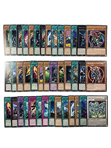 Yugioh! 50 Verschiedene Karten Rares (Glitzer Schrift) deutsch + Jinzo, Dunkler Magier, Dunkles Magier Mädchen/Blauäugiger w Drache + 1 Yugioh Booster + Heartforcards® Versandschutz von HEART FOR CARDS