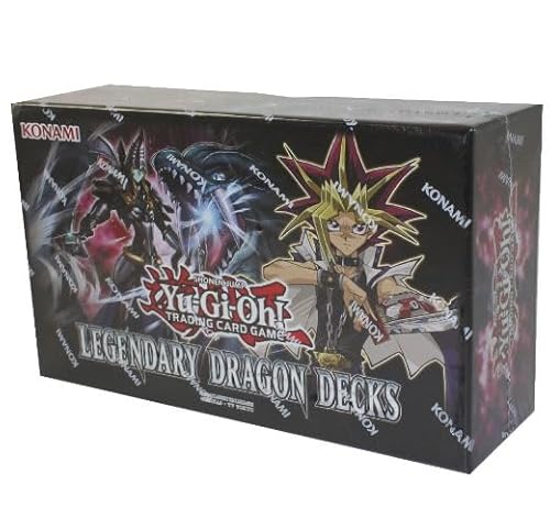 Yugioh Legendary Dragon Decks Unlimited Englisch OVP LEDD + Heartforcards Versandschutz von HEART FOR CARDS