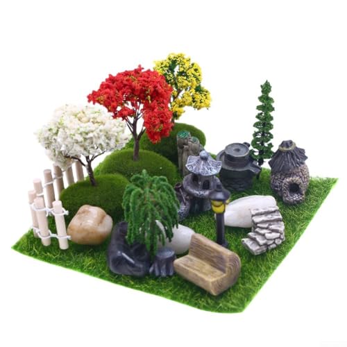 Fördern Sie Kreativität mit einem entzückenden 26-teiligen Miniatur-Gartenzubehör-Set von HEBEOT