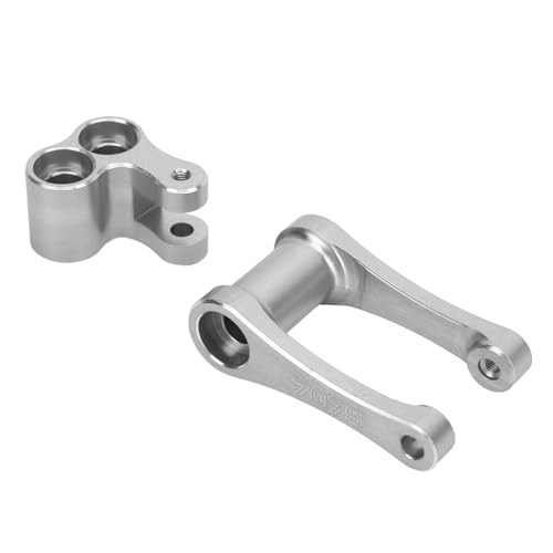 HEEPDD Motorrad-Achsschenkel-Zugstange aus Aluminiumlegierung für LOSI 1/4 Promoto MX, Karosserieteile, Modellauto-Zubehör, Langlebige Hintere Stoßdämpferunterstützung für Stabilität, von HEEPDD