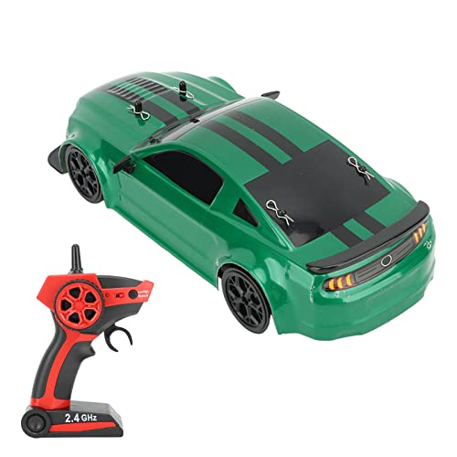 HEEPDD RC Drift Car, Rennauto Spielzeug 500mAh Grün 1:14 für Rennen (Einzelne Batterie) von HEEPDD