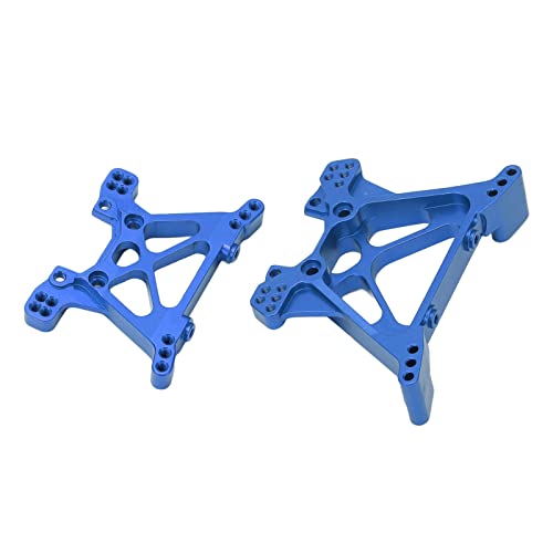 HEEPDD RC Shock Tower, RC Shock Tower Halterung Stabile Fahrt Robuste Aluminiumlegierung Mehrere Positionierungslöcher Exquisites Aussehen 1/10 Auto (Blau) von HEEPDD