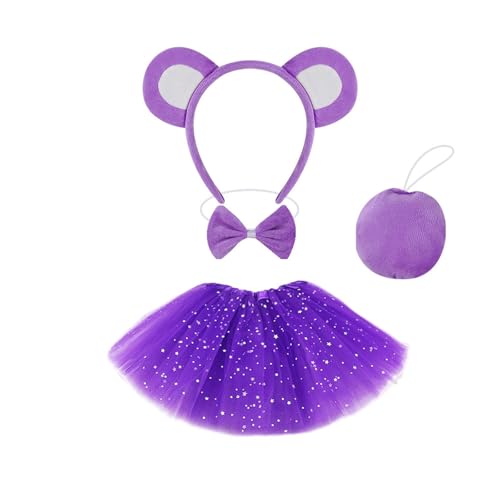 HEEZOU Fashion Bear Ohrs Haarband Für Partys Und Cosplay Halloween Kostüm Requisiten Leichtes Accessoire Für Erwachsene Und Kinder von HEEZOU