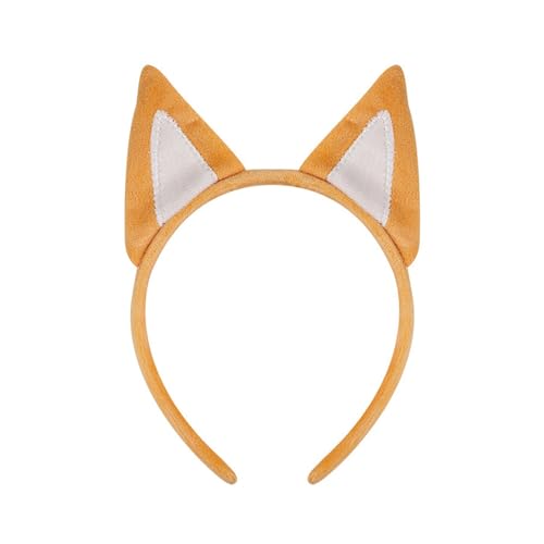 HEEZOU Soft Plüsch Tierische Ohrstirnbänder Heck Cosplay Accessoires Für Geburtstagsfeiern Halloween Kostüme Und Weihnachtsgeschenke von HEEZOU