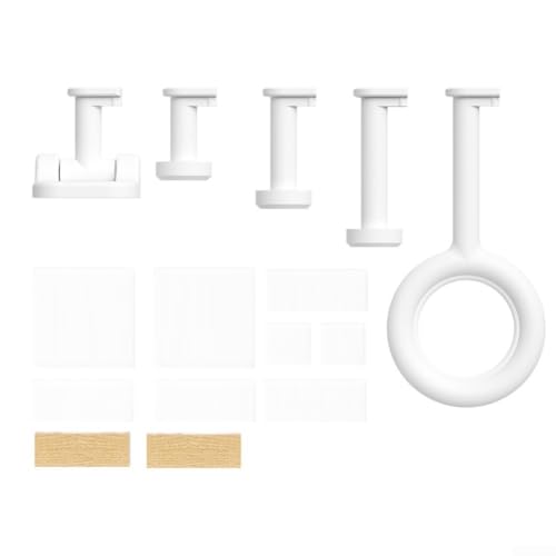 HEIBTENY Smart Switch Button Pusher Kit 5 austauschbare Schlagköpfe + 2 Pufferblock Finger Roboter Zubehör für automatischen Lichtschalter Timer von HEIBTENY