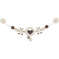 HEIMESS 764190 Kinderwagenkette Bär nature mit Clips HEIMESS 764190 Kinderwagenkette Bär nature mit Clips von HEIMESS