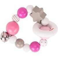 HEIMESS 764920 Greifling Elastik pink, grau, weiß Ø= 7,5 cm, Holz HEIMESS 764920 Greifling Elastik pink, grau, weiß Ø= 7,5 cm, Holz von HEIMESS