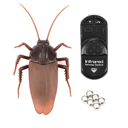 Elektrische Kakerlake mit Fernbedienung, RC Trick Toy Tier Insekten Scary Funny Trick Bugs Kinder Elektrische Kakerlake mit Fernbedienung, RC Trick Toy Tier Insekten Scary Funny Trick Bugs Kinder von HEITIGN