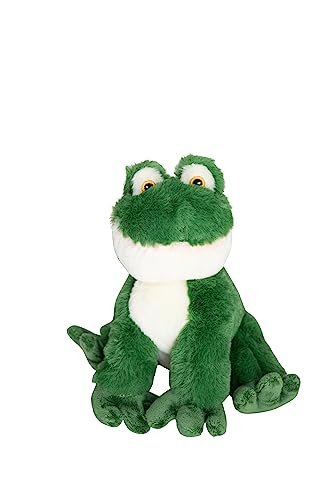 HEITMANN DECO PET Plüsch Frosch - grün - ca. 20cm - Nachhaltig - aus 100% Recyclingmaterial von HEITMANN DECO