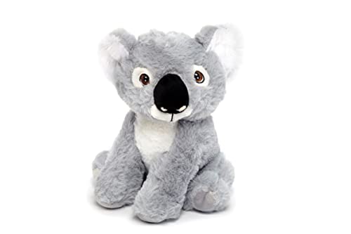 Heitmann Deco PET Plüschtier Koala - grau - 20cm - Nachhaltig - aus 100% Recyclingmaterial von HEITMANN DECO